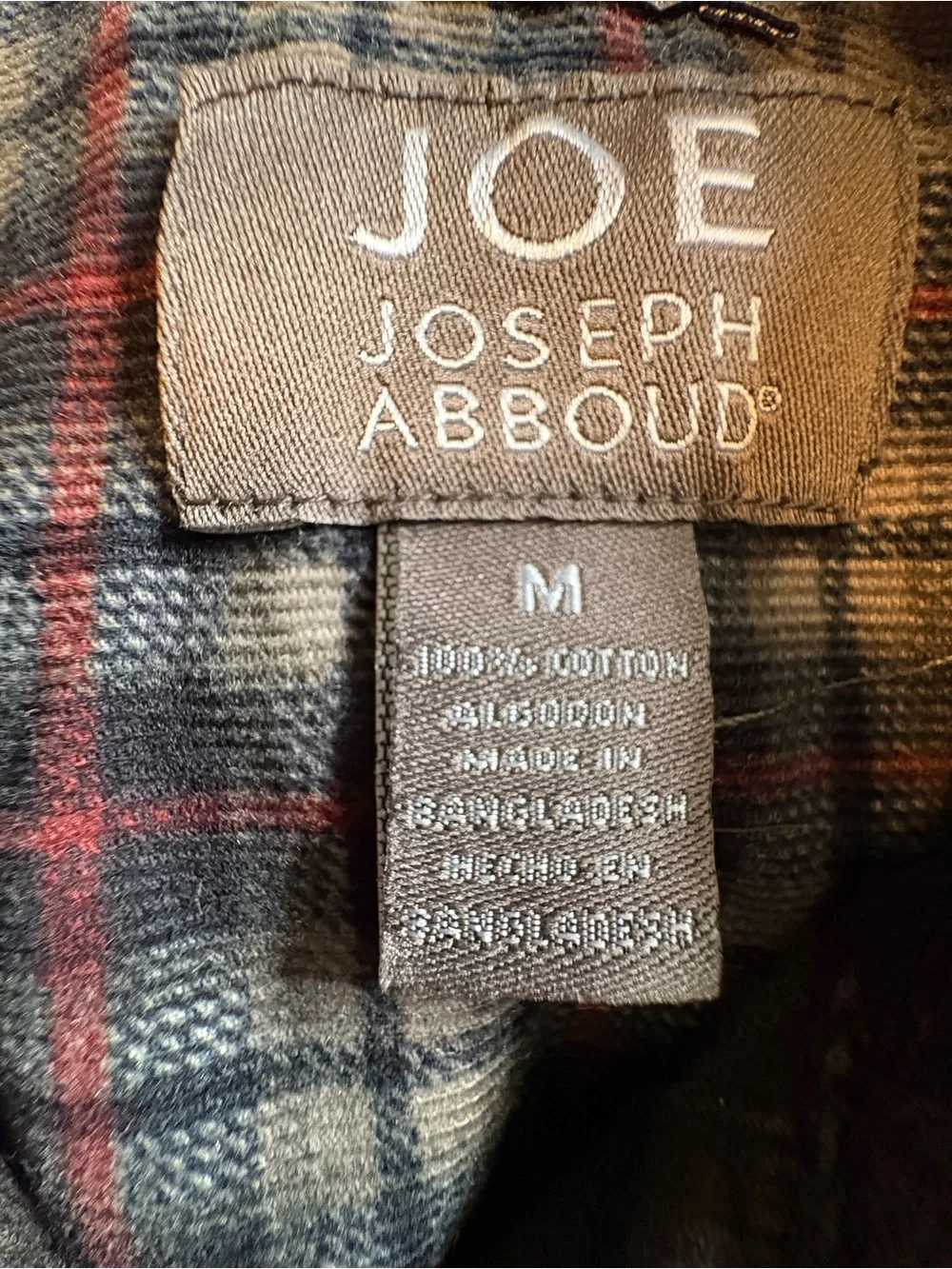 Joseph Abboud tailored button